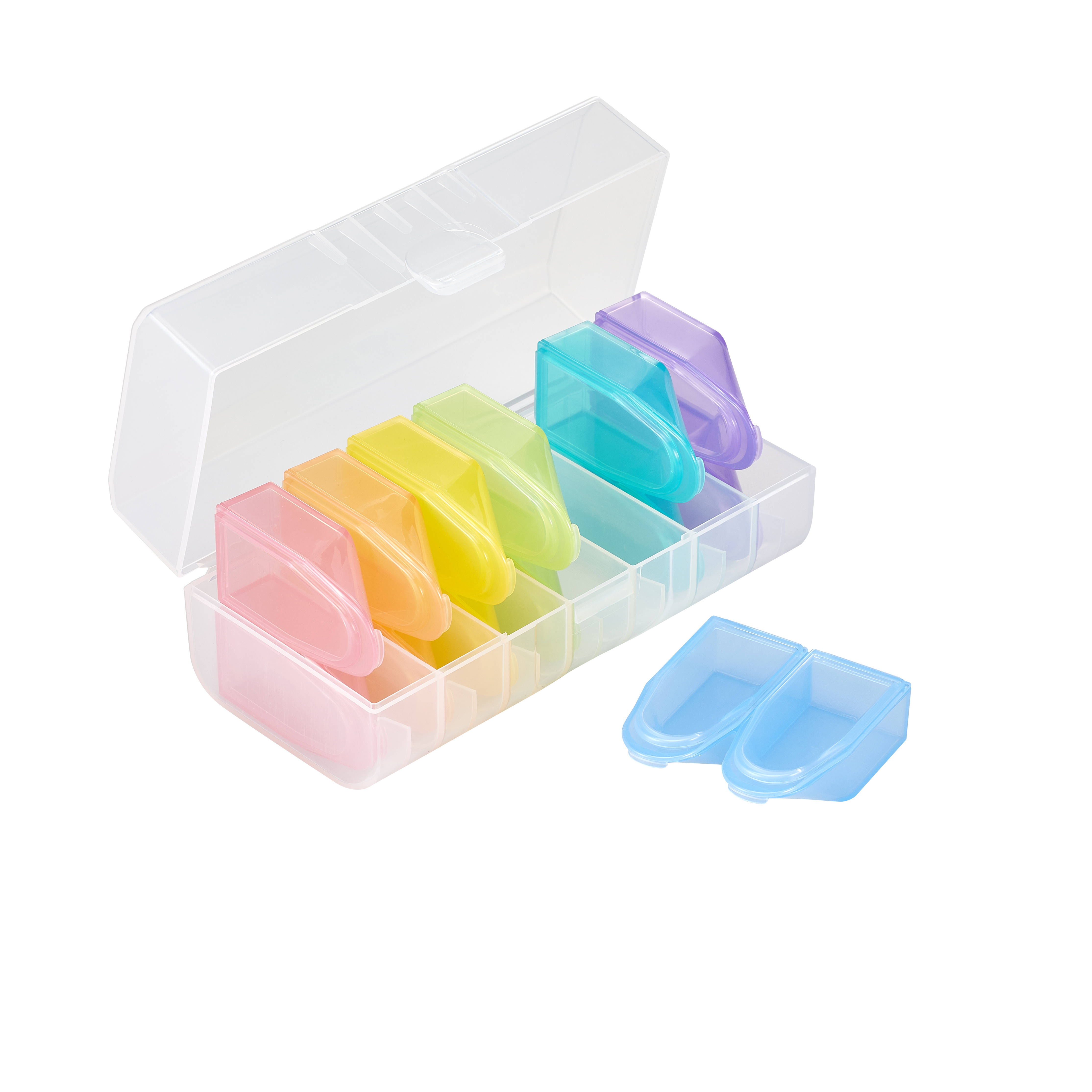 angled pill organizer